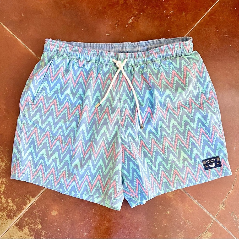 Southern marsh, men’s swimsuit, size large
